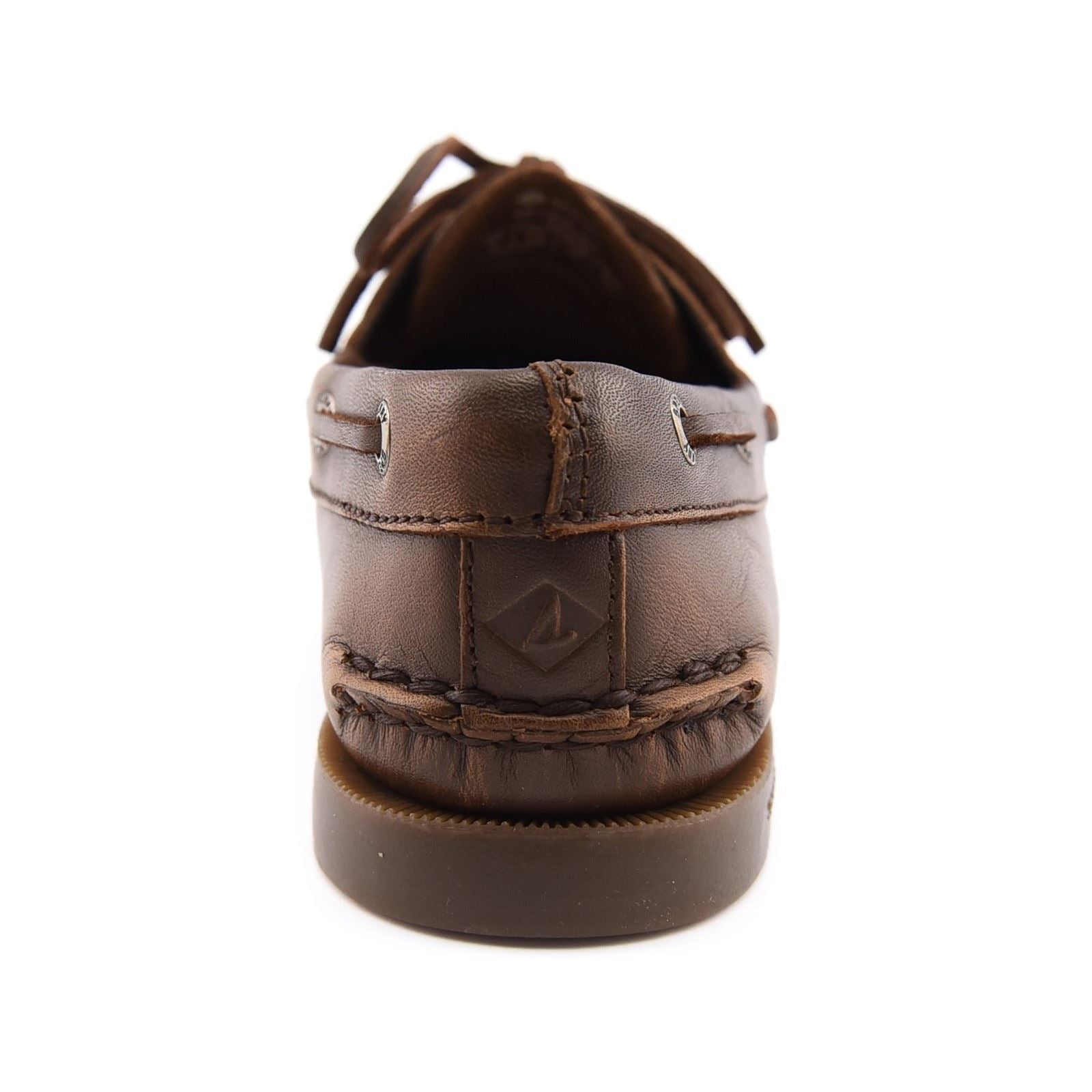 Sperry Authentic 2 Eye Leather Women's Medium Brown Boat Shoes
