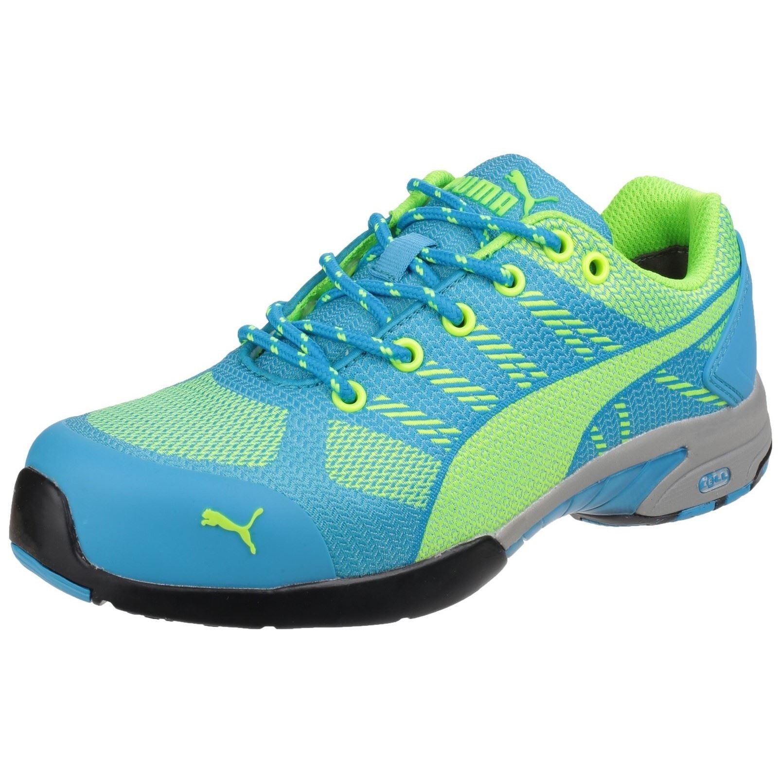 Puma Safety Celerity Knit Textile Women's Blue Safety Trainers