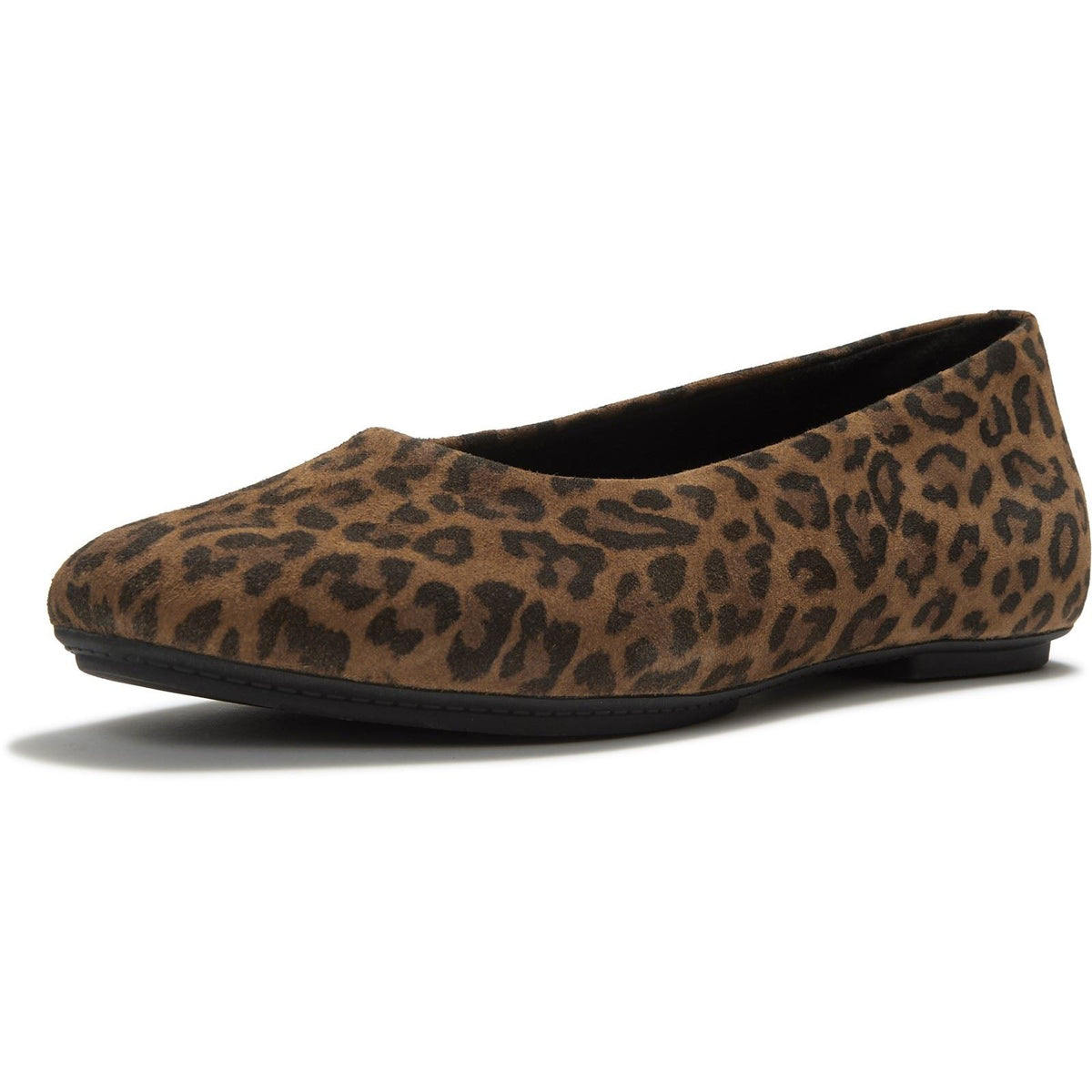 Fitflop Delicato Ballerina Suede Women's Tan/Black Flats