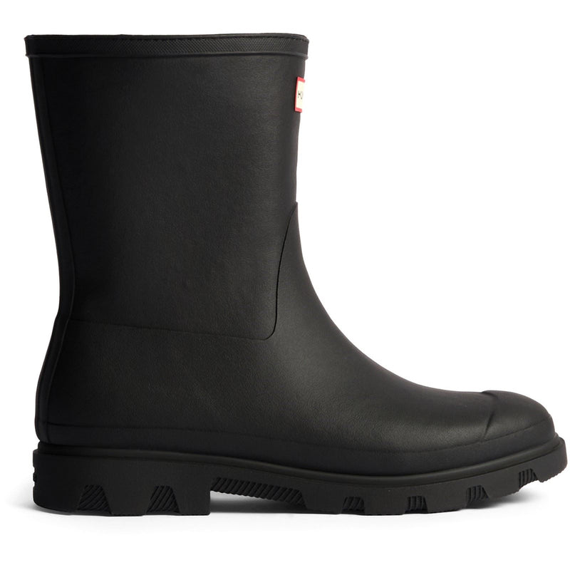 Hunter Downpour Short Insulated Boot Rubber Women's Black Wellington Boots