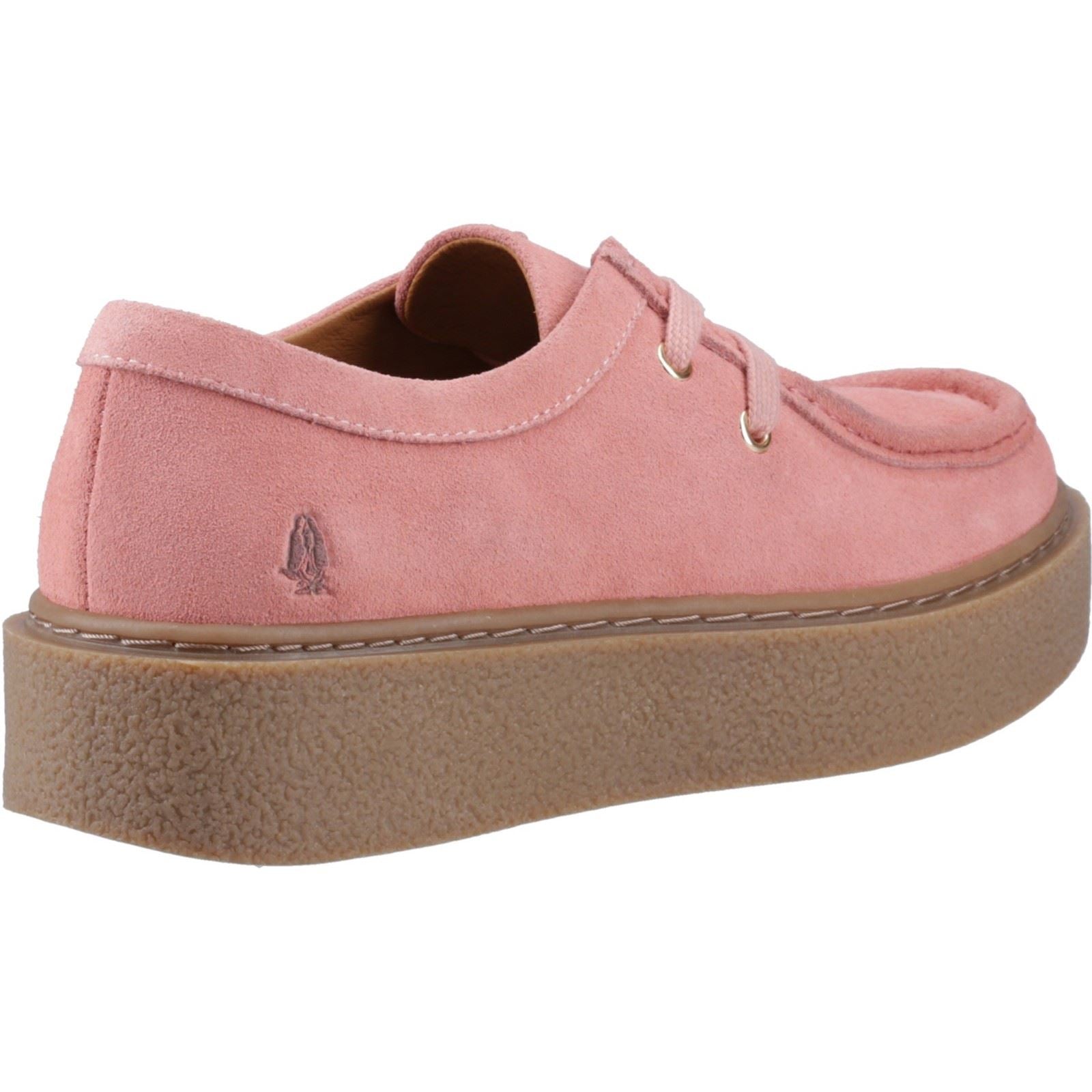 Hush Puppies Bridie Suede Leather Women's Pink Moccasins Shoes