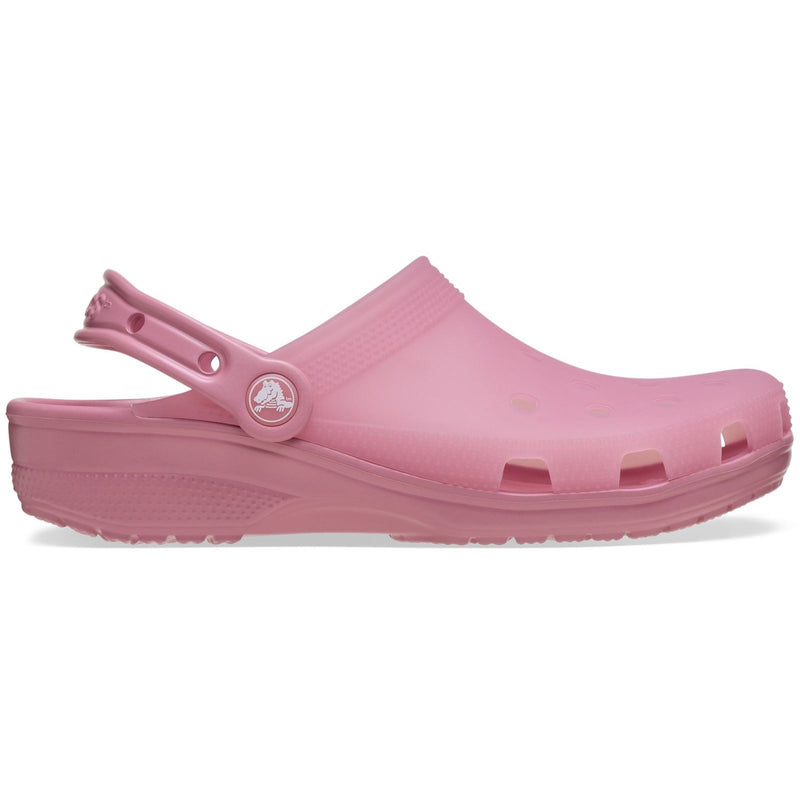 Crocs Classic Frosted Synthetic Rosette Clogs