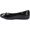 Hush Puppies Lillie Ballerina Patent Leather Girls's Black Ballet Flats