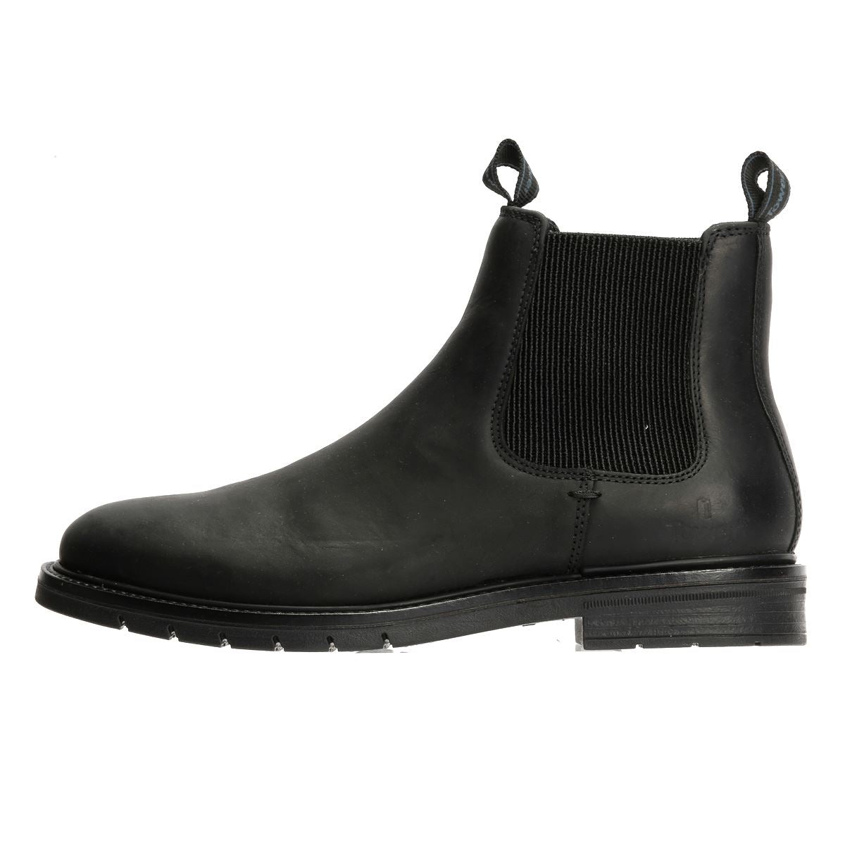 Tower London Harbour Leather Men's Black Chelsea Boots