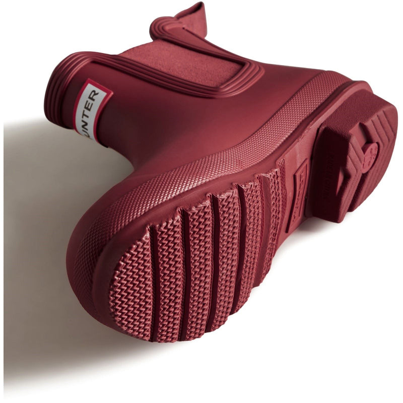 Hunter Original Chelsea Boot Rubber Women's Merlot Wellington Boots