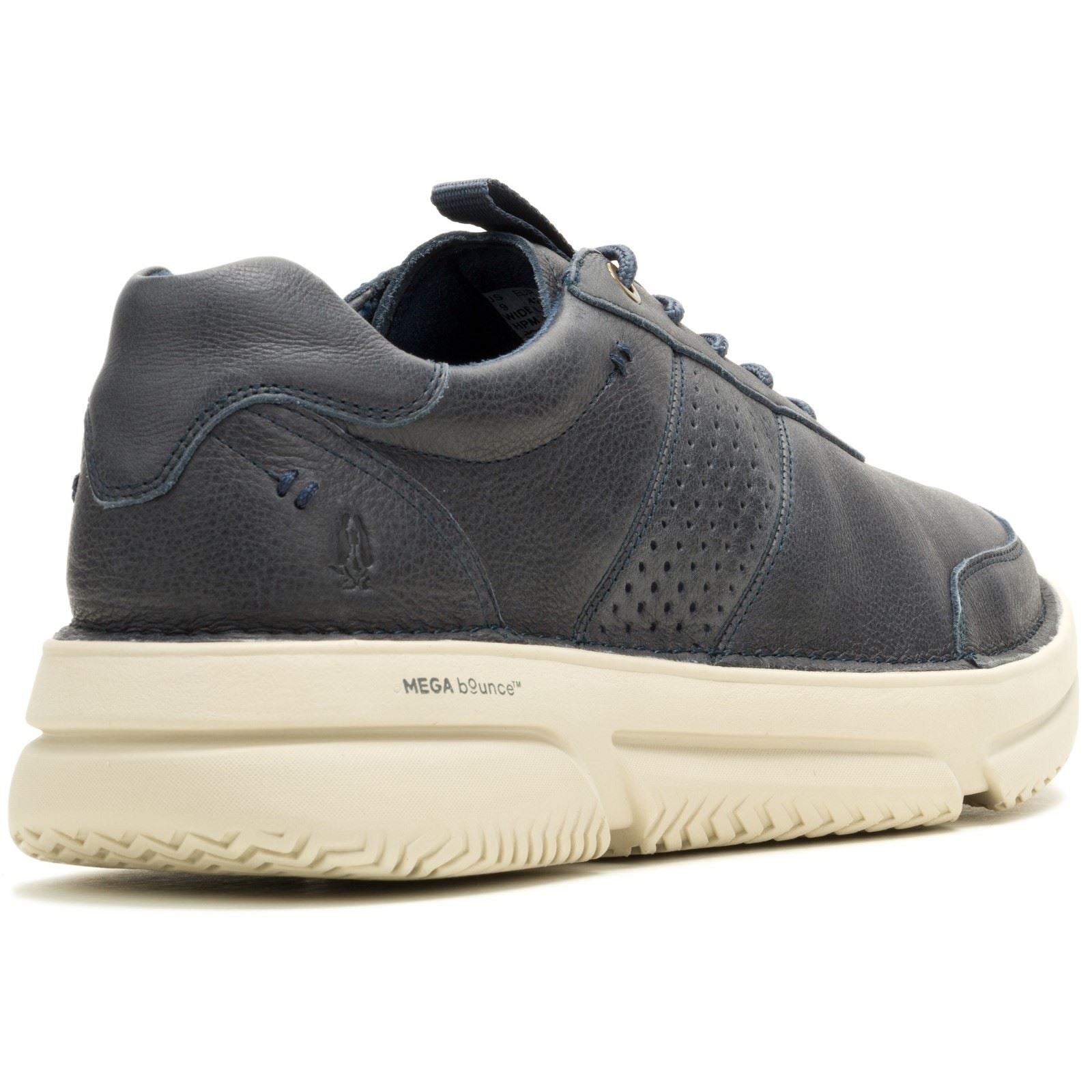Hush Puppies Baylor Leather Men's Navy Trainers