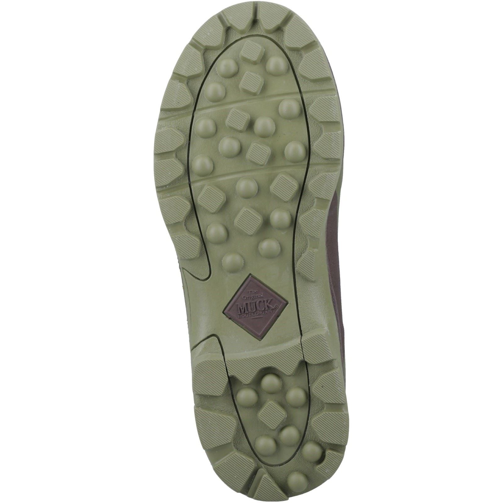 Muck Boots Calder Rubber Olive Wellington Boots