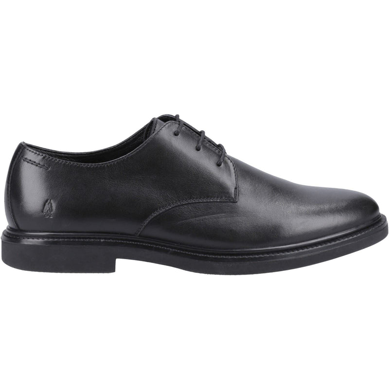 Hush Puppies Kye Leather Men's Black Lace-Up Shoes