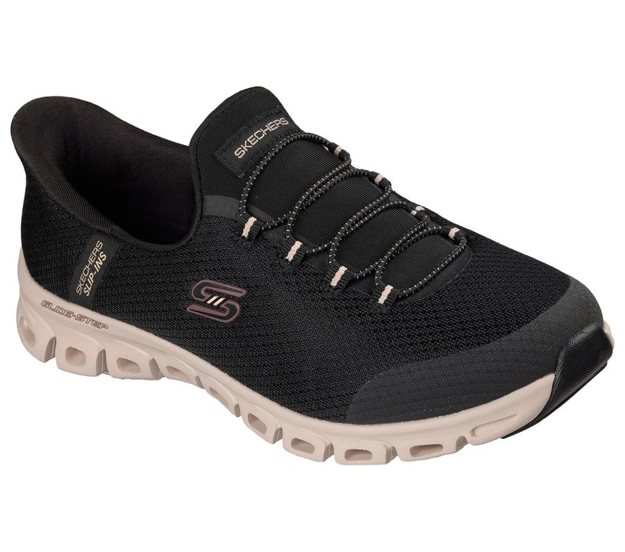 Skechers Slip-Ins Glide Step Vibey Mesh Women's Black Trainers