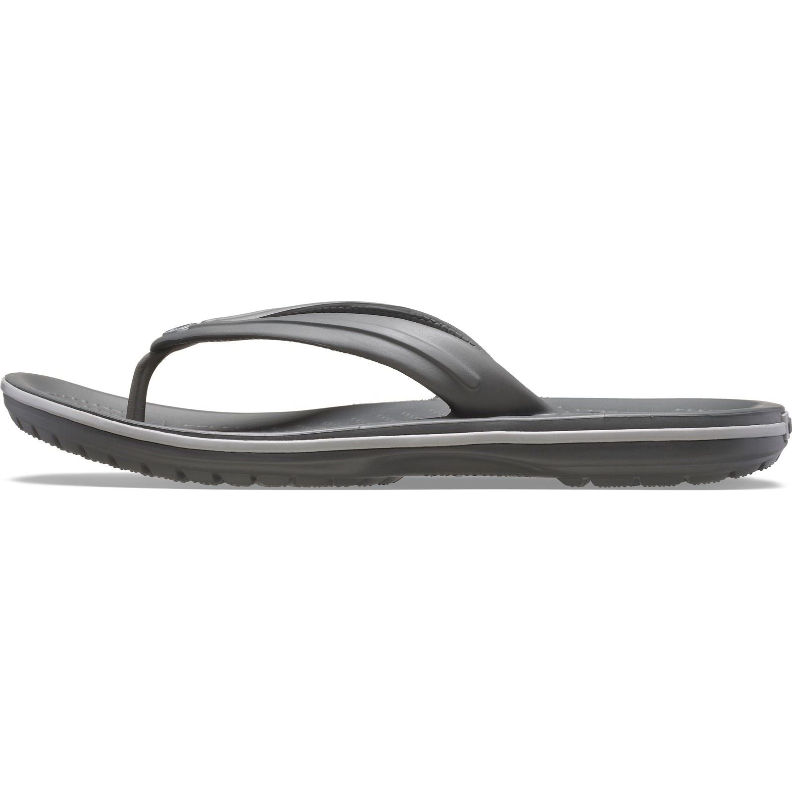 Crocs Crocband Flip Thermoplastic Men's Slate Grey/Smoke Flip Flops