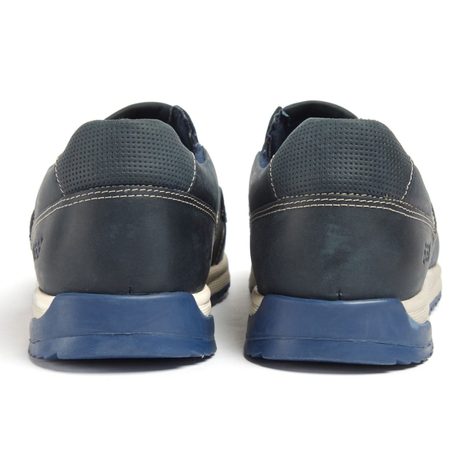 Pod Sean Leather Men's Navy Shoes