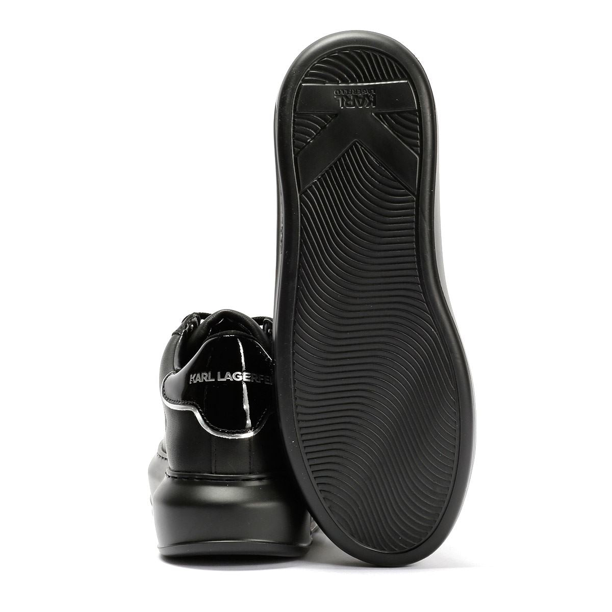Karl Lagerfeld Kapri Konstellation Leather Women's Black/Silver Trainers