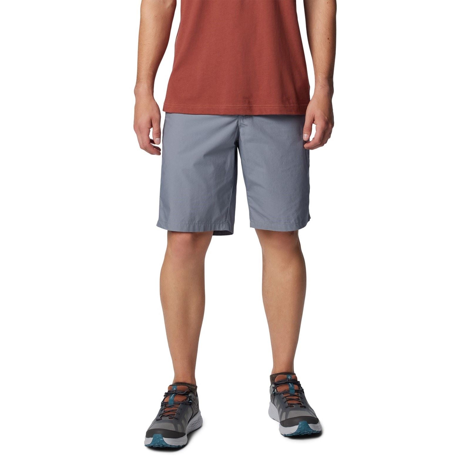 Columbia Washed Out Cotton Men's Grey Knee-Length Shorts