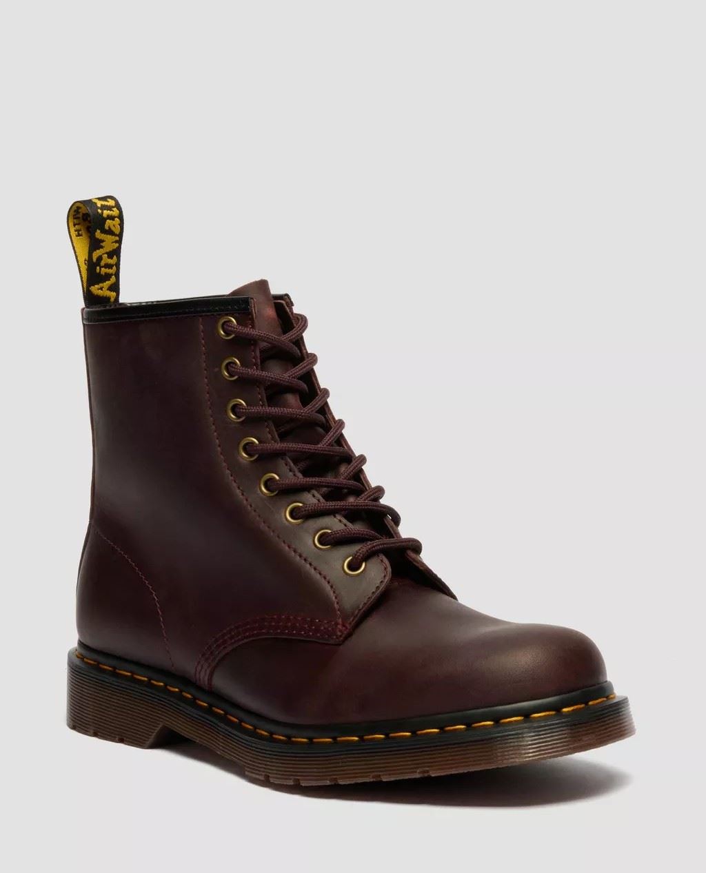 Dr. Martens 1460 Crazy Horse Leather Cherry Red Boots