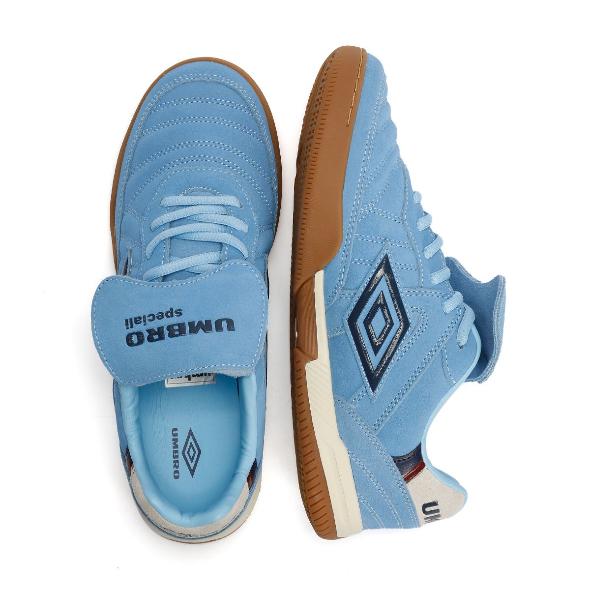 Umbro Speciali TR Suede Vista Blue/Dark Navy/White Sand Trainers