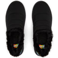 TOMS Ezra Nylon Women's Black Matte woven/Rainbow Slippers