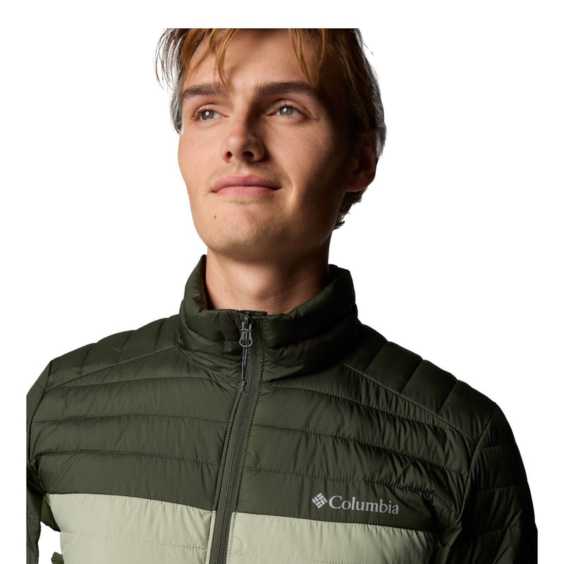 Columbia Silver Falls II Jacket Men's Green Puffer Jacket
