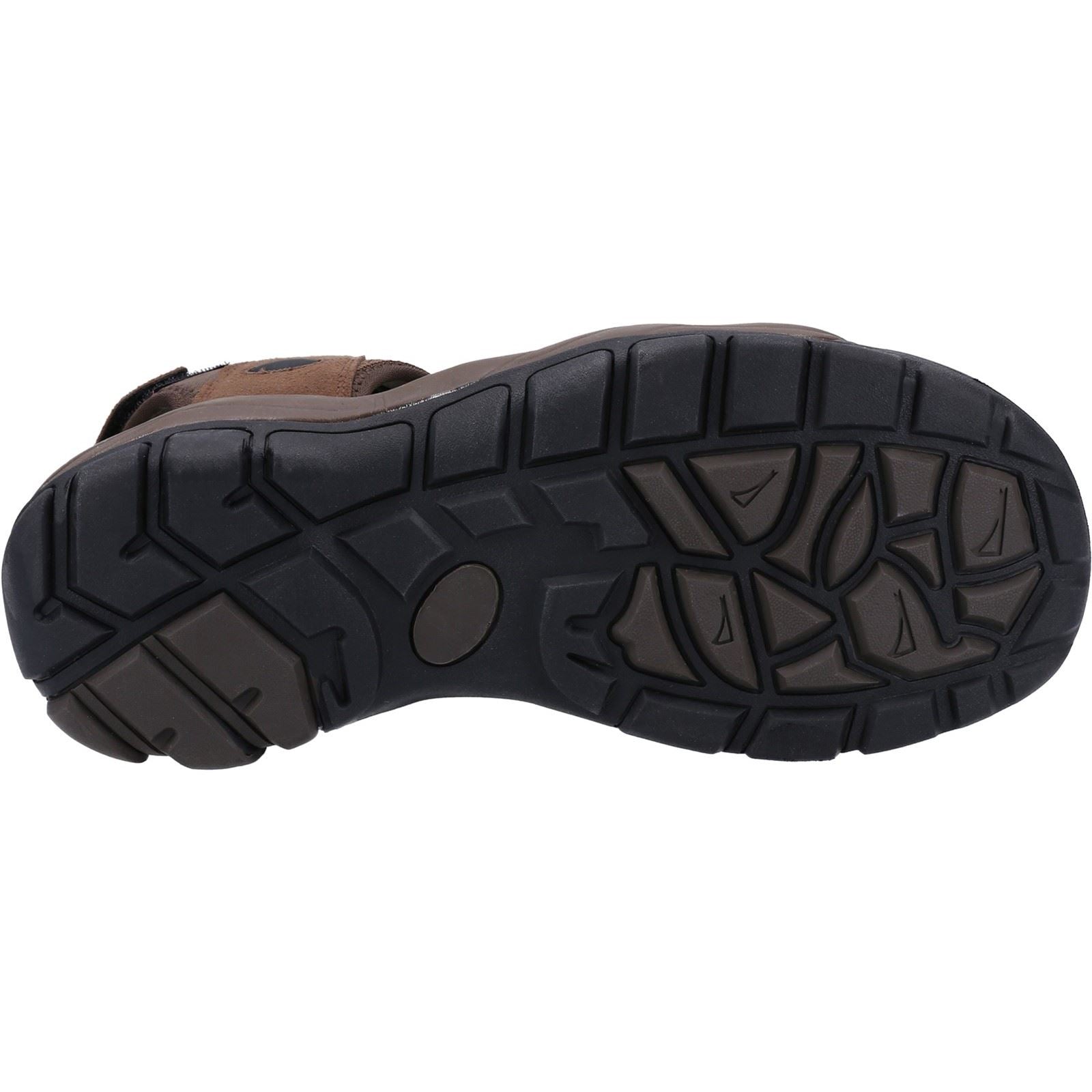 Hush Puppies Peru Synthetic/Webbing Men's Brown Sandals