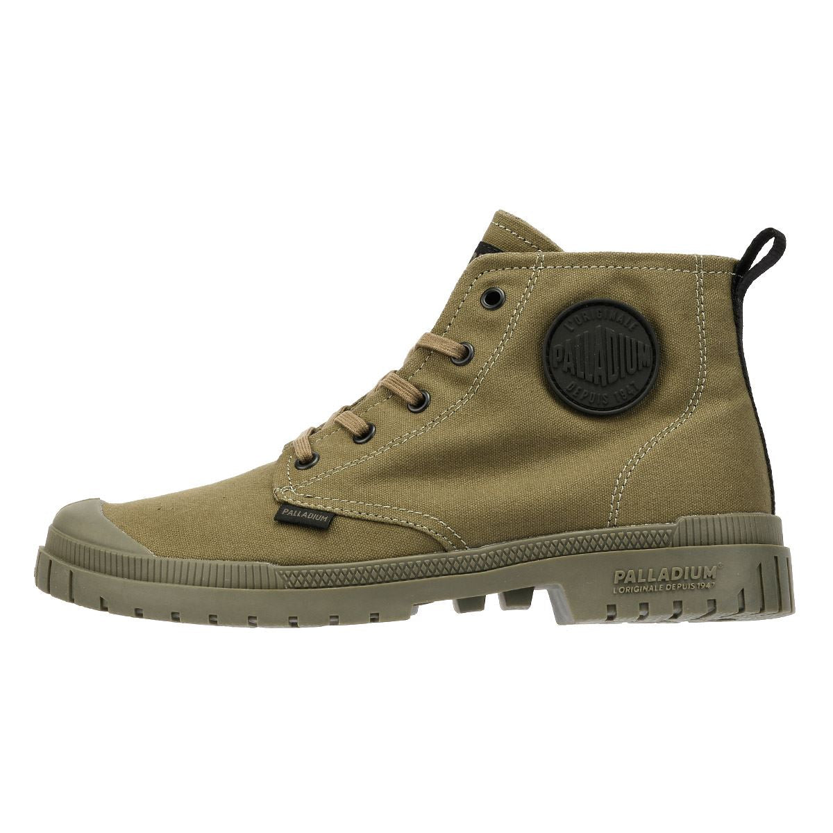 Palladium SP20 Hi CVS Canvas Olive Night Boots