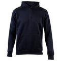 Caterpillar Essentials Synthetic Men's Blue Hooded Sweatshirt
