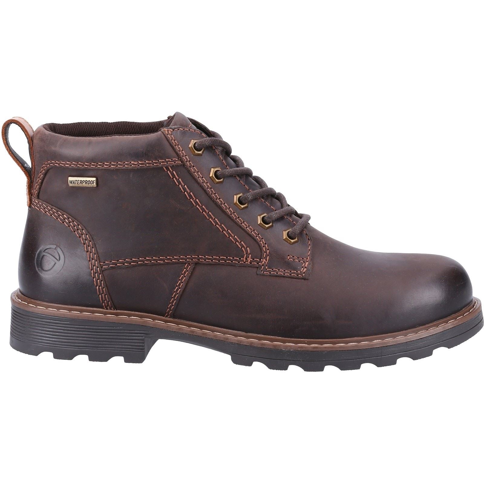 Cotswold Falfield Leather Men's Brown Boots