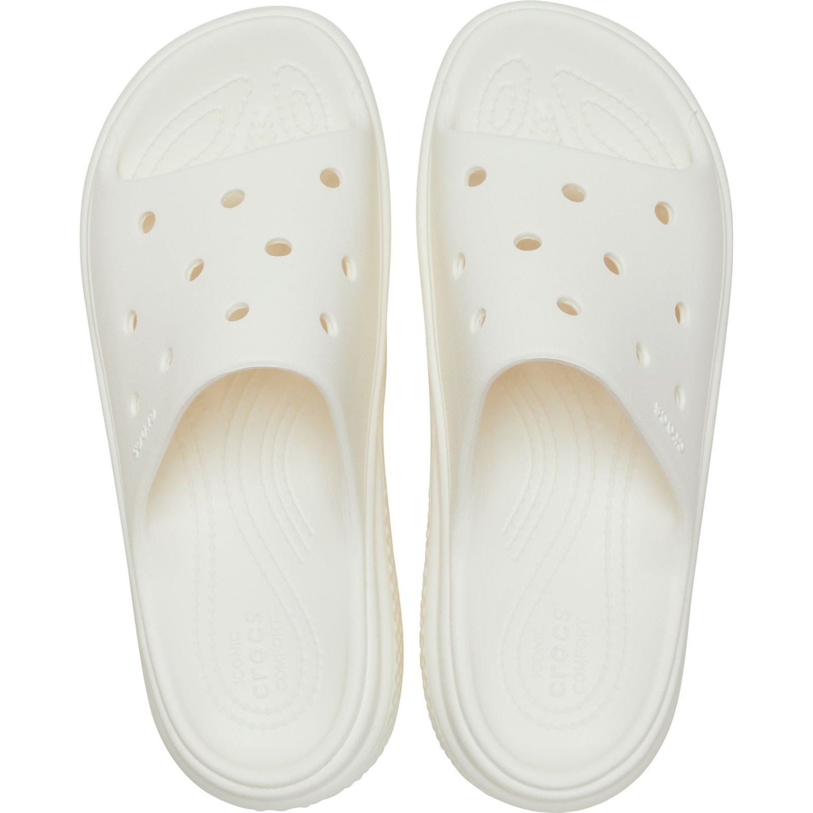 Crocs Stomp Slide Synthetic Chalk Slides