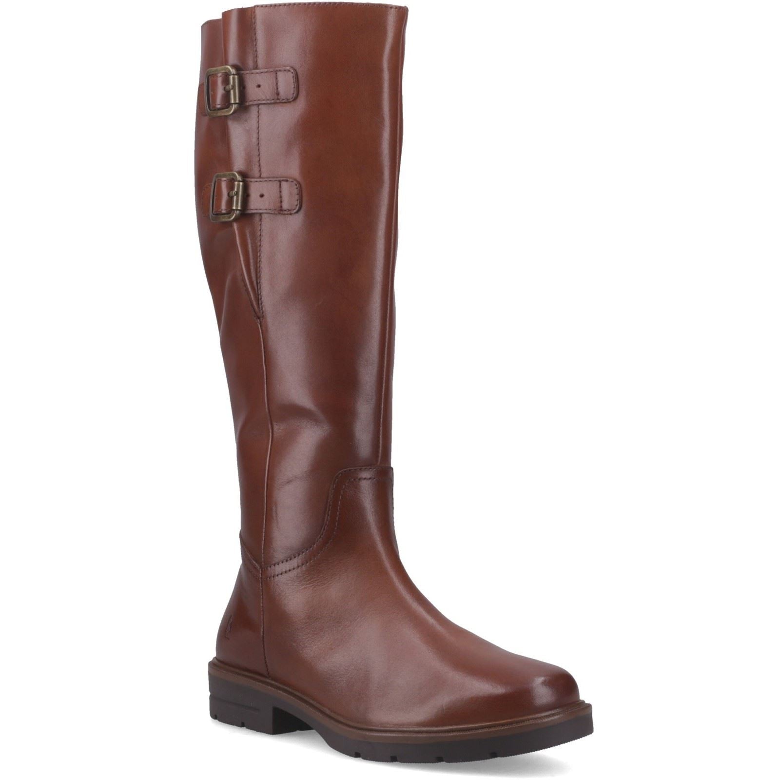 Hush Puppies Tallulah Leather Women's Tan Boots
