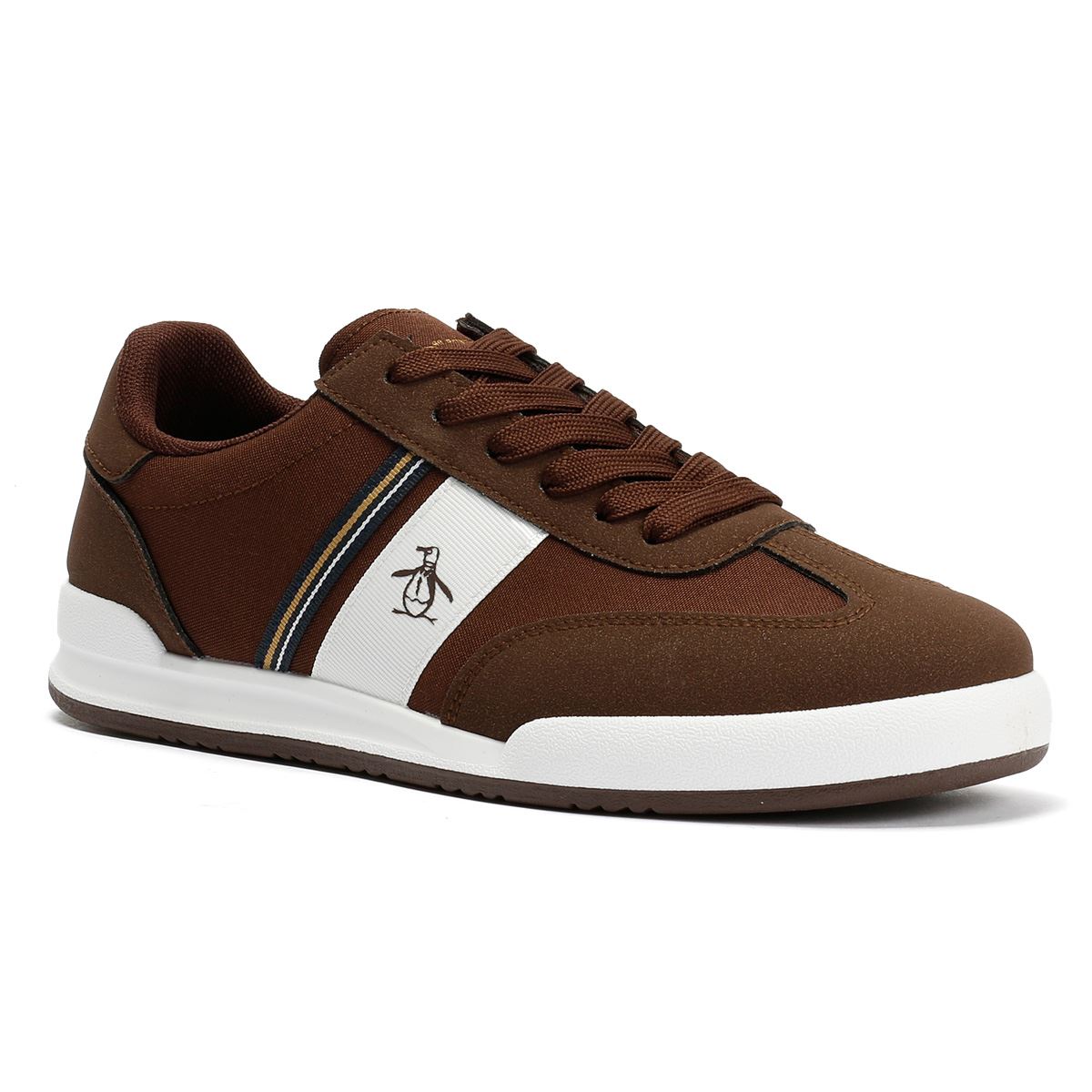 Penguin Gaz Men's Chocolate Trainers