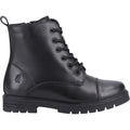 Hush Puppies Lauren Junior Leather Girls's Black Boots