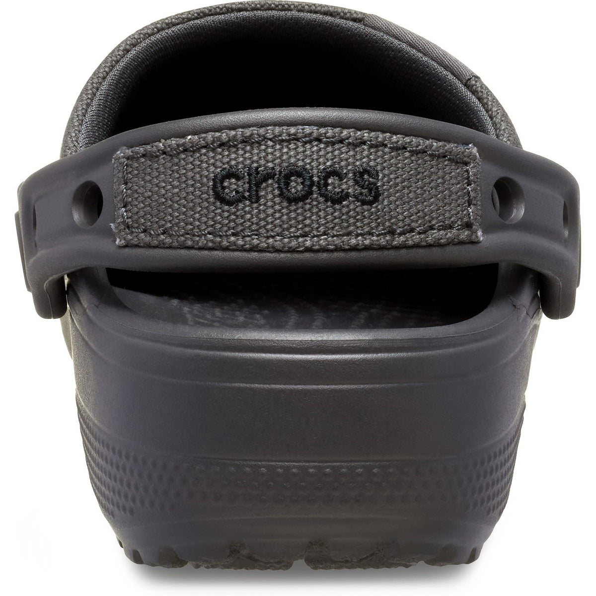 Crocs Classic Crafted Textile Blend Unisex Kid's Black Clogs