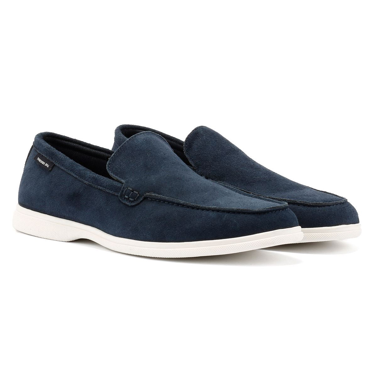 Ben Sherman Amarillo Suede Men's Navy Loafers