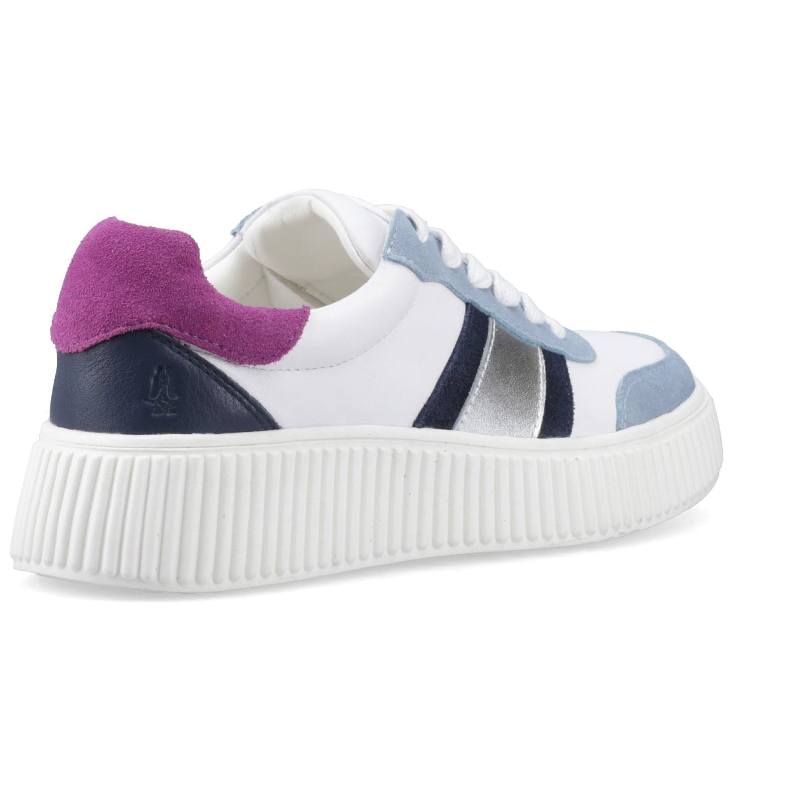 Hush Puppies Holly Suede Women's Silver Standard Trainers