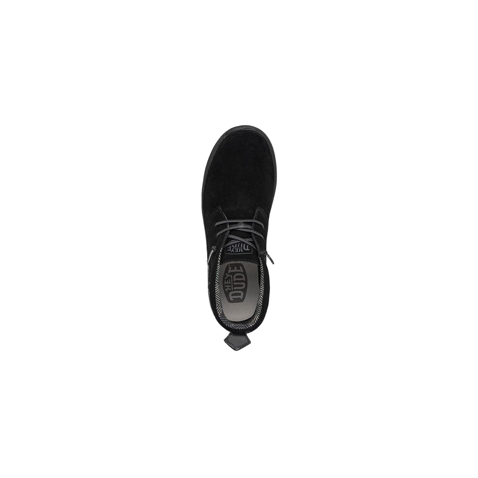 HEYDUDE Jo Suede Men's Jet Black Boots