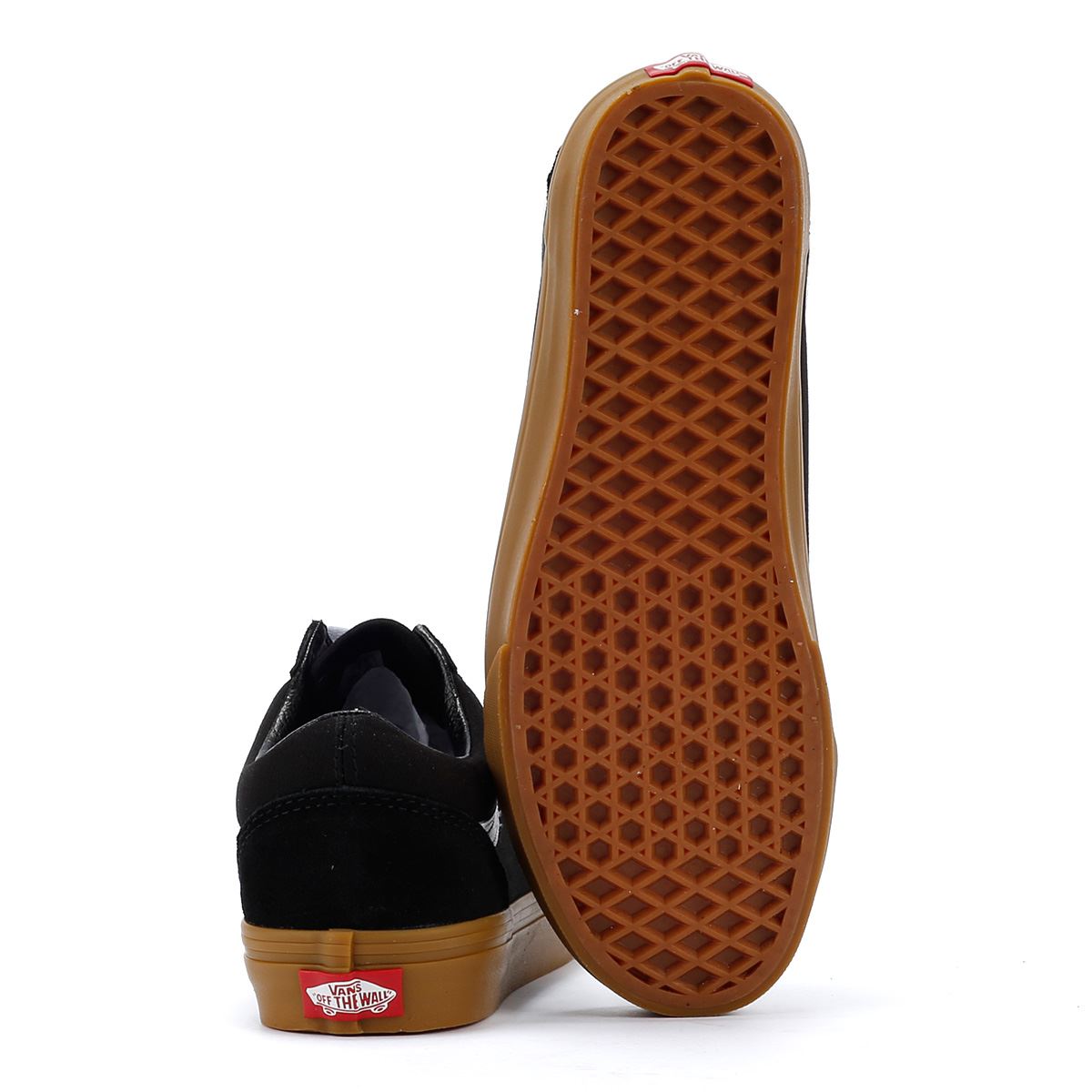 Vans Knu Skool Black & White Gumsole Trainers