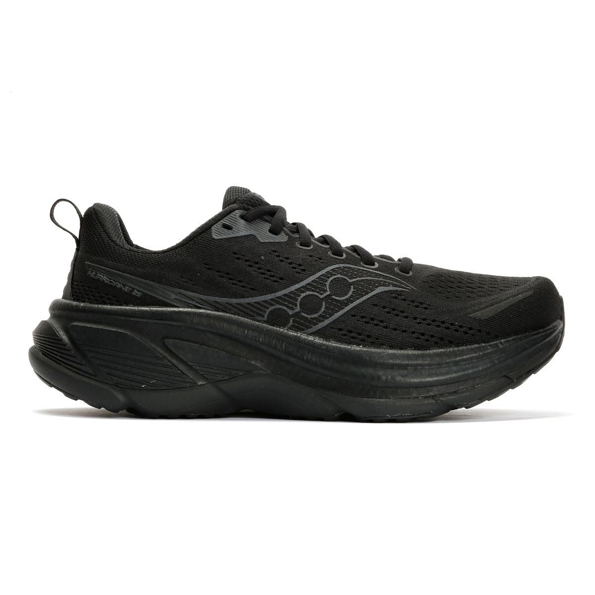 Saucony Hurricane 25 Men's Triple Black Trainers