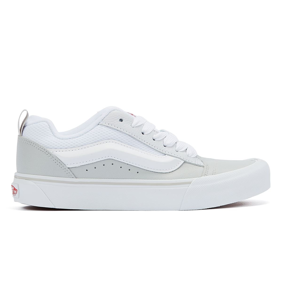 Vans KNU Skool Retro Skate White/Red Trainers