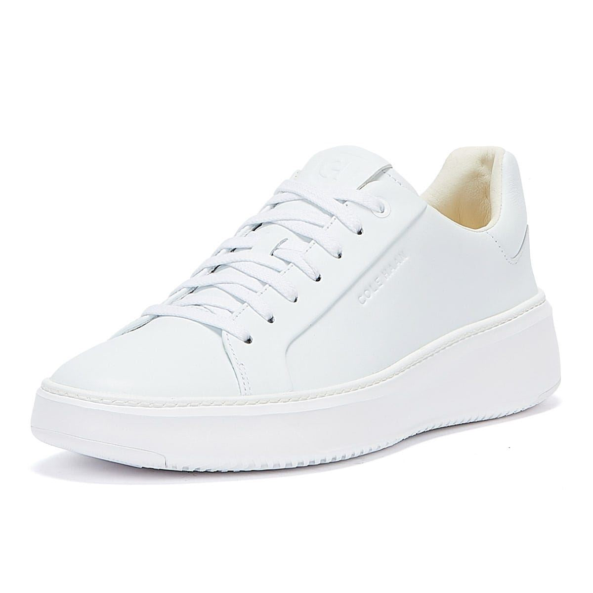 Cole Haan Grandprø Topspin Leather Men's Optic White Trainers