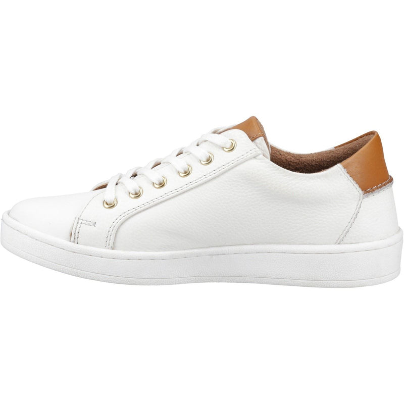 Cotswold Radcot Leather Women's White Trainers