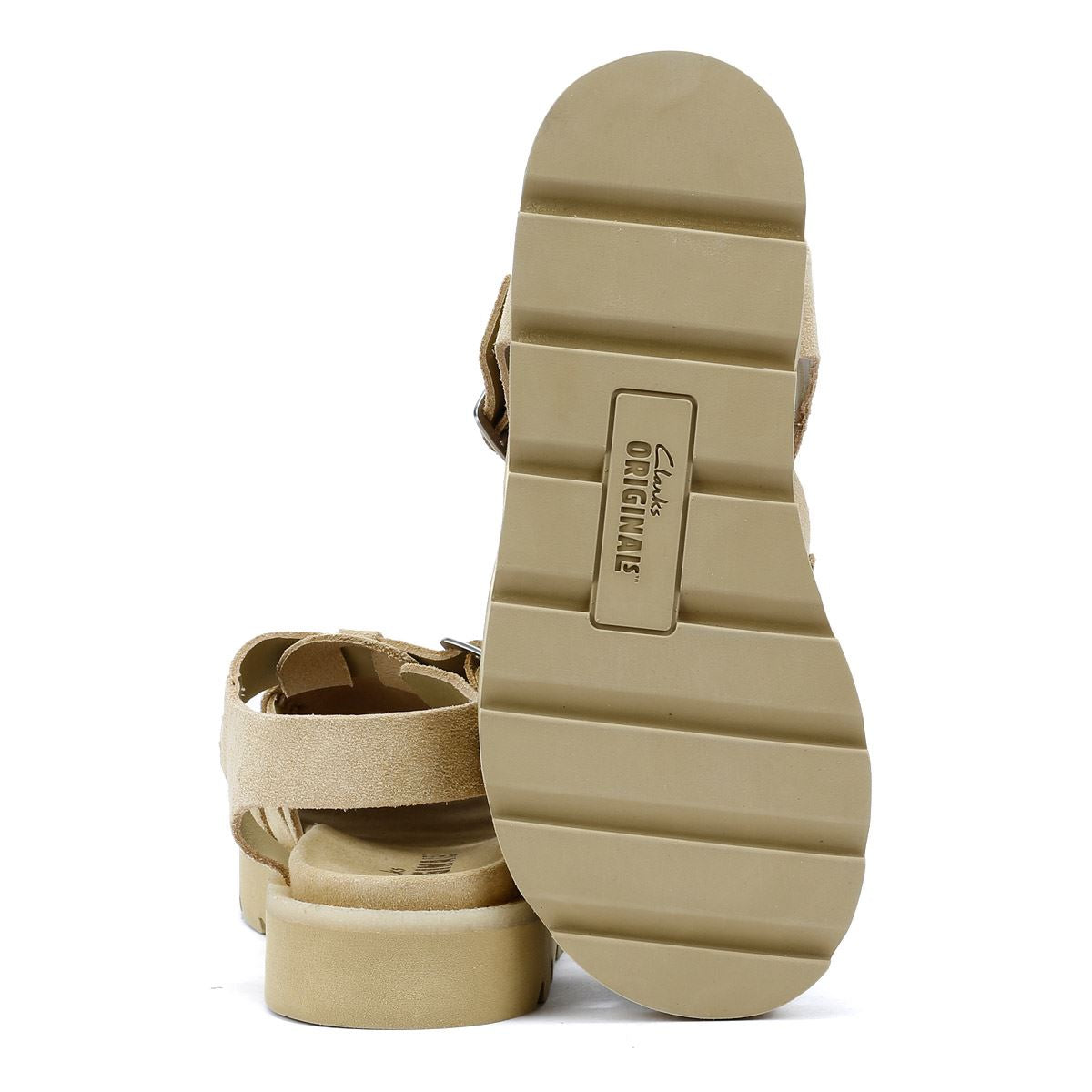 Clarks Originals Meadow Buckle Suede Women's Maple Sandals
