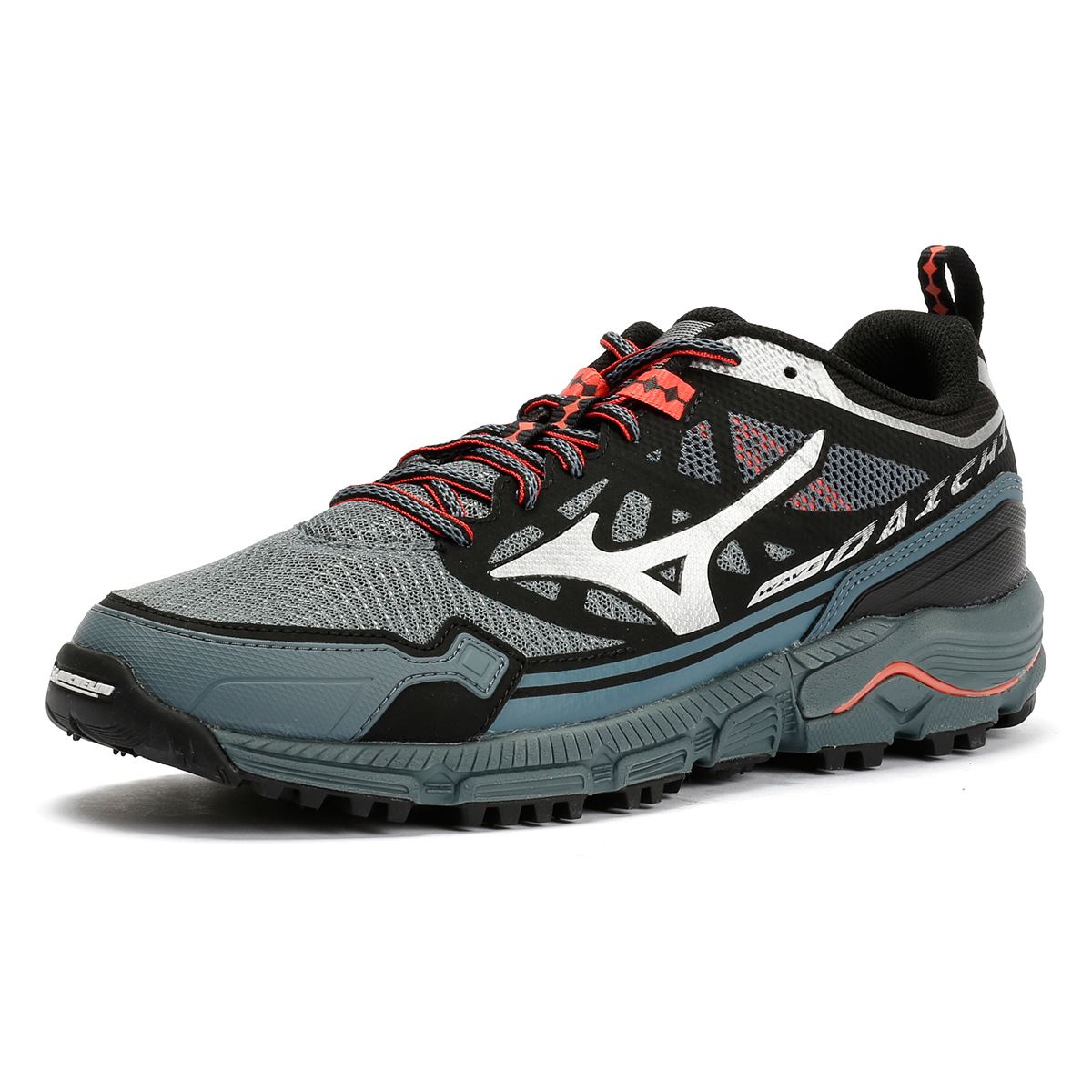 Mizuno Wave Daichi LS Stormy Weather/Silver Trainers