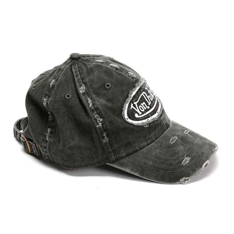 Von Dutch Busted Dad Cotton Black Caps