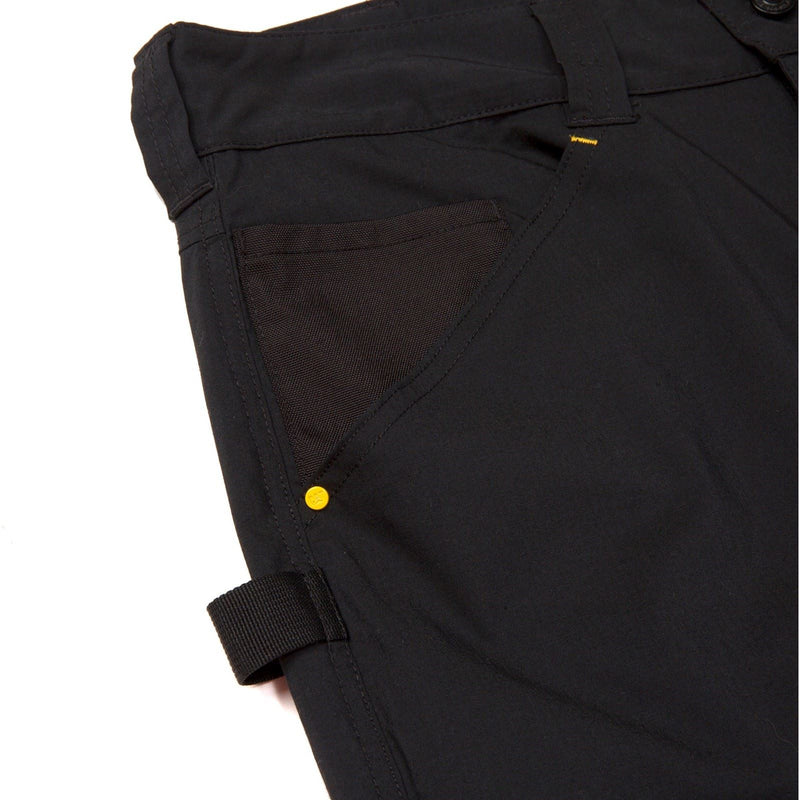 Caterpillar Nexus Knee Pocket Stretch Cotton Men's Black Outdoor Trousers