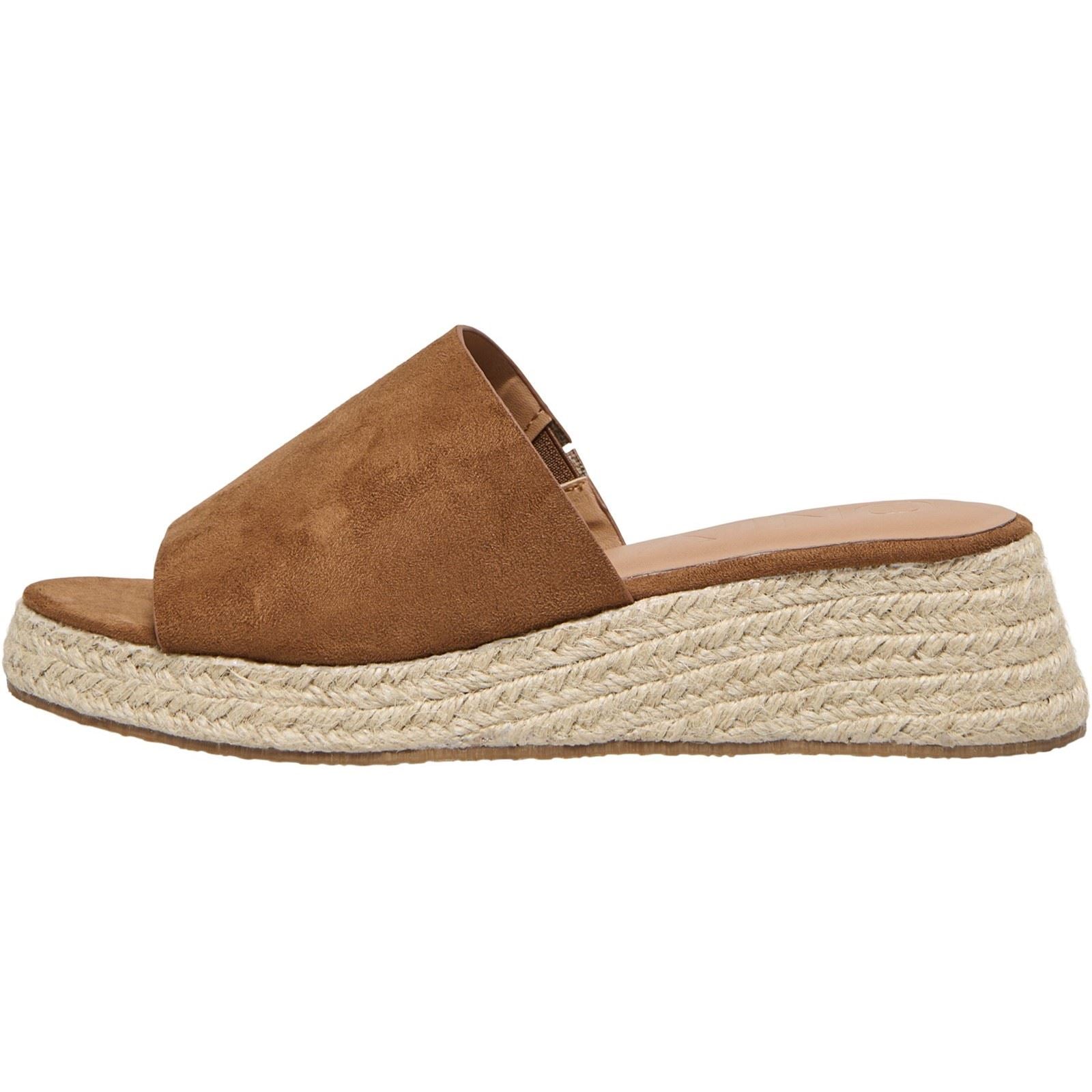 ONLY MINERVA-3 Synthetic Women's Cognac Mules