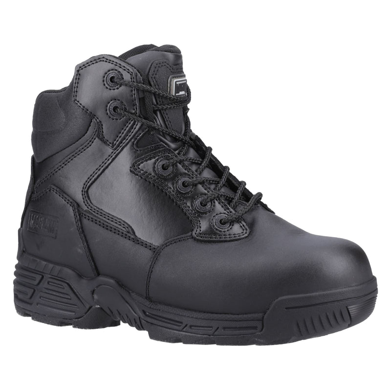Magnum Stealth Force 6.0 Leather Black Safety Boots