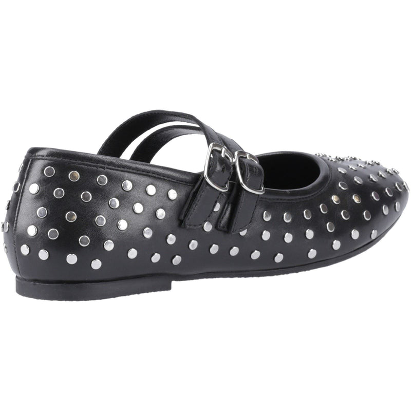 Hush Puppies Nixie Leather Women's Black Shoes