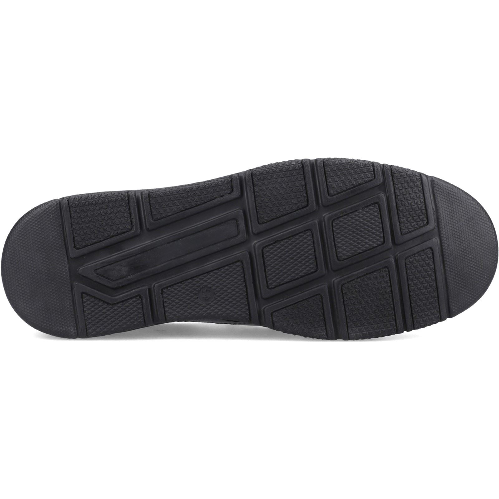 Hush Puppies Franco Slip on Leather Men's Black Loafers