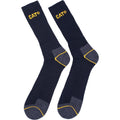 Caterpillar CAT Crew Cotton Men's Black Work Socks