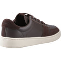 TOMS TRVL Lite Court Leather Men's Brown Trainers
