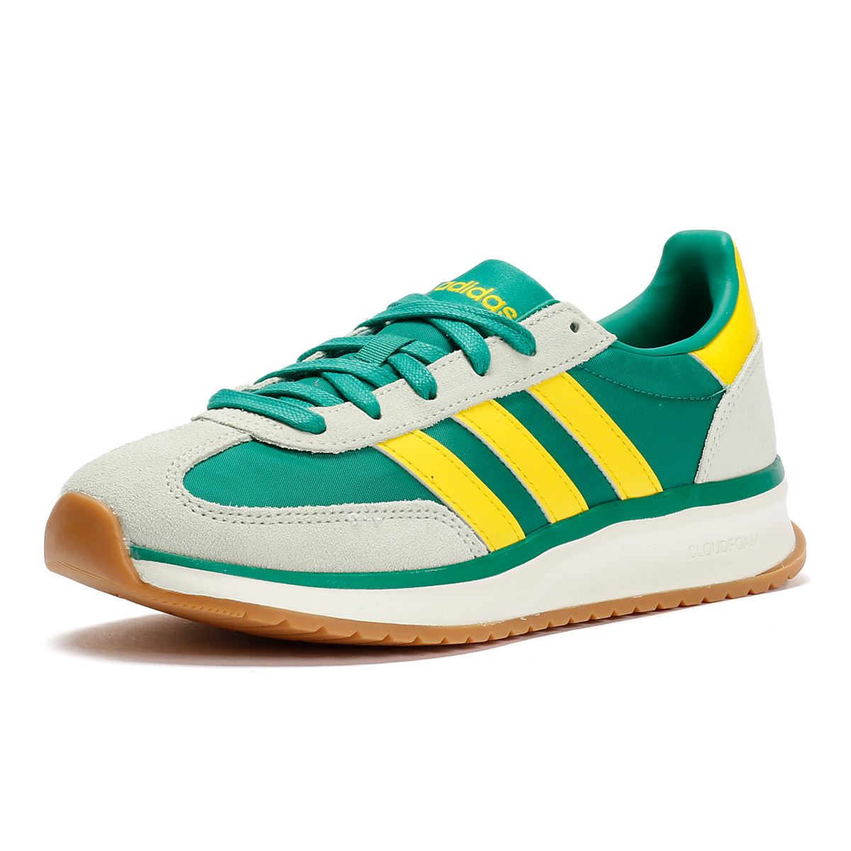 Adidas Run 70s 2.0 Women's Court Green/ Yellow Trainers