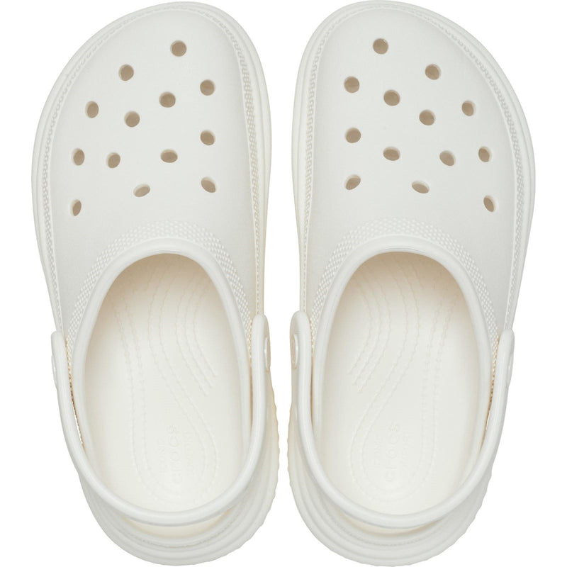 Crocs Stomp Clog Synthetic Chalk Clogs